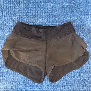 Lululemon Black Speed Up Shorts (2.5”)